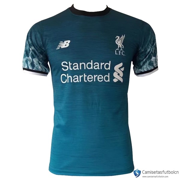 Camiseta Entrenamiento Liverpool 2017-18 Azul